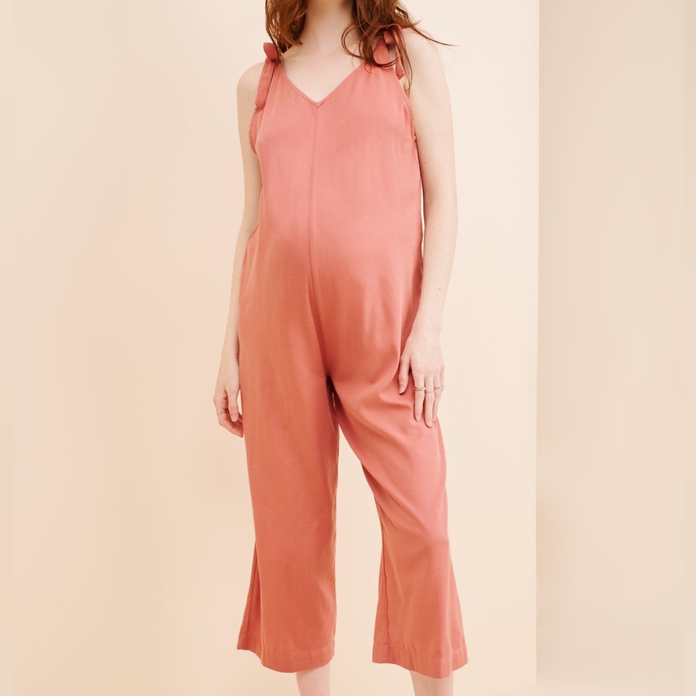 Hatch Shyla Jumpsuit Terracotta